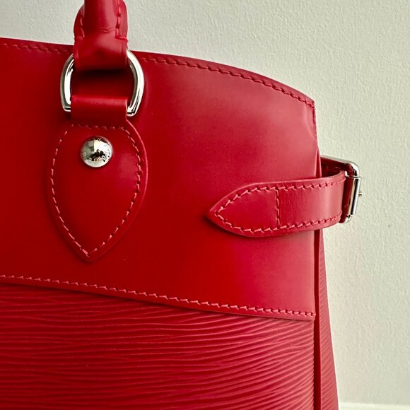 Red Epi Leather Passy PM Bag - Picture 5 of 15